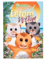 Nálepková kniha s aktivitami Dedoles Škrečky