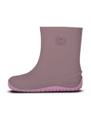 Bottes de pluie pieds nus Be Lenka Pudds pour enfants - Rose brumeux