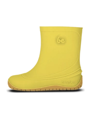 Bottes de pluie pieds nus Be Lenka Pudds pour enfants - Jaunes