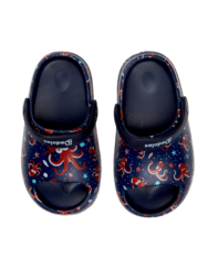 Veselé chunky sandály pro miminka Červená chobotnice