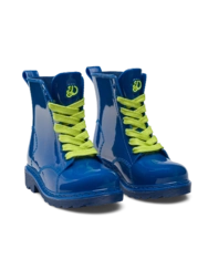 Bottes de pluie bleu océan rigolotes pour enfants Bottes de pluie bleu océan rigolotes pour enfants