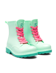 Stivali da pioggia per bambini menta chiaro