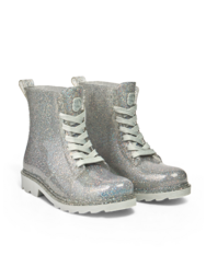 Voňavé dúhové glitrované detské gumáky