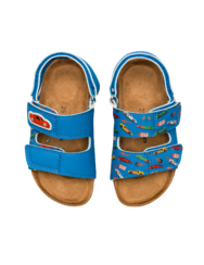 Sandali in sughero per bambini Auto da corsa