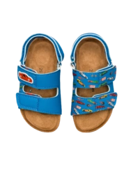 Dětské korkové sandály Rychlá auta