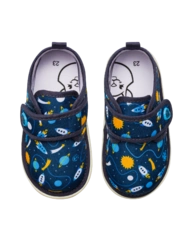 Pantoufles rigolotes pour bébés Fusée et espace