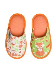 Veselé detské papuče Líška a motýle
