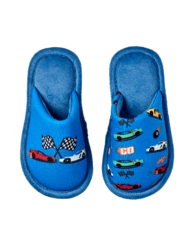 Veselé detské papuče Rýchle autá