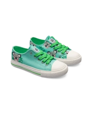 Veselé detské plátenné tenisky Šťastná koala