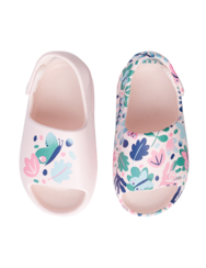 Vidám chunky szandál kicsiknek Levelek és pillangók