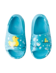 Veselé chunky sandále pro miminka Plavající kačenky