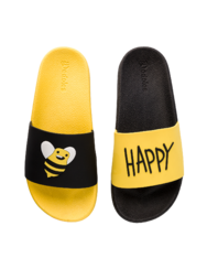 Весели детски чехли Бъди щастлив