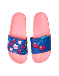 Veselé detské šľapky Čerešňová láska