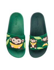 Vidám gyerekpapucs Majom a dzsungelben