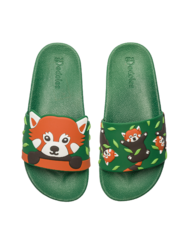 Vidám gyerekpapucs Vörös panda