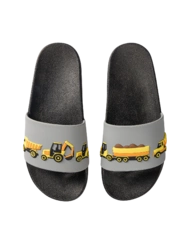 Veselé dětské pantofle Ve výstavbě