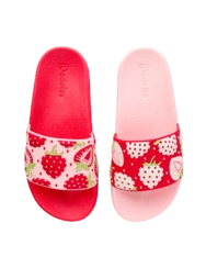 Veselé detské šľapky Sladké jahody