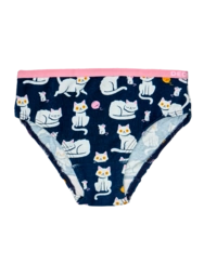 Veselé dievčenské nohavičky Hravé mačiatko