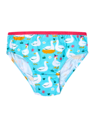 Весели бикини за момичета Гъски и цветя