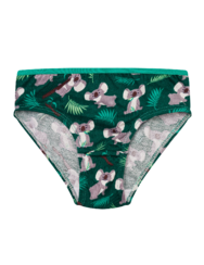 Lustige Höschen für Mädchen Koala und Blätter