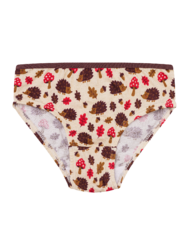 Lustige Höschen für Mädchen Waldigel