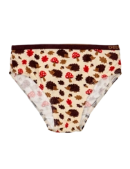 Veselé dievčenské nohavičky Lesný ježko