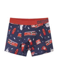 Boxer rigolo pour garçons Sapeur-pompier