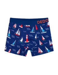 Veselé chlapecké boxerky Maják a plachetnice