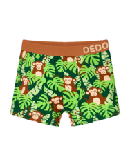 Vidám fiú bokszeralsó Kicsi majom