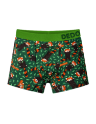 Vidám fiú bokszeralsó Vörös panda