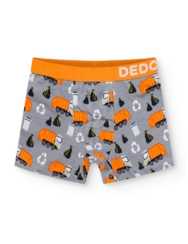 Boxer rigolo pour garçons Camion à ordures