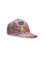 Veselá dětská kšiltovka Hasiči v akci