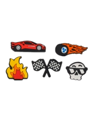 Veselé ozdoby na šnúrky Pretekár set 5ks