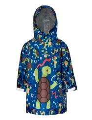 Veselý dětský pršiplášť Želva umělkyně