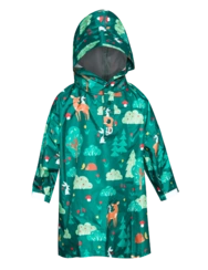 Veselý detský pršiplášť Lesní kamaráti