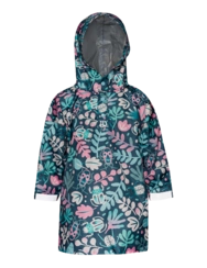 Veselý dětský pršiplášť Listy a broučci