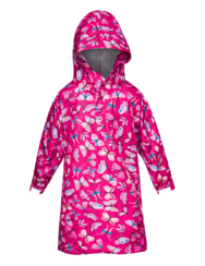 Весел детски дъждобран Розови пеперуди