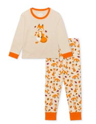 Veselé detské pyžamo Jesenná líška