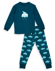 Veselé detské pyžamo Ospalé obláčiky