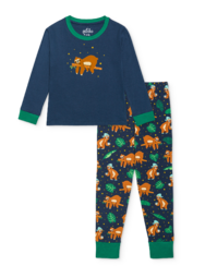 Весела детска пижама Сънлив ленивец