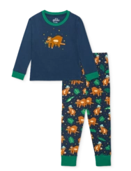 Veselé detské pyžamo Ospalý leňochod