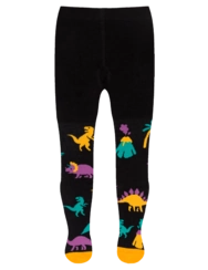 Veselé detské pančušky Dinosaury a sopky