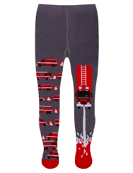 Veselé detské pančušky Hasiči v akcii