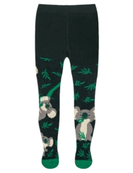 Veselé detské pančušky Koala a listy