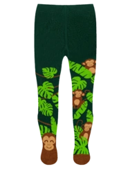 Veselé detské pančušky Malá opička