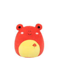 Squishmallows Obu la rana tropicale rossa, 20 cm