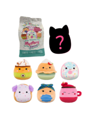 SQUISHMALLOWS Mystery csomag illatos plüssel - édességek, 13 cm
