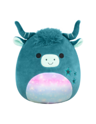 SQUISHMALLOWS Clark, a zöld hegyi tehén, 13 cm