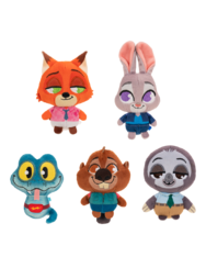 Плюшена играчка от Зоотрополис - комплект от 5 броя, 8 см