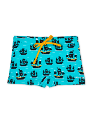 Vidám gyerek fürdőruha Kalózhajó